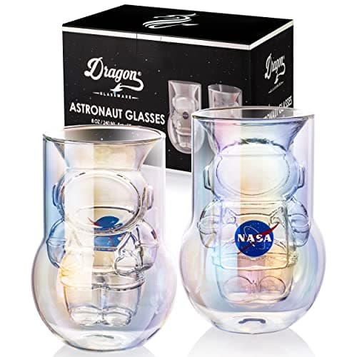 Dragon Glassware NASA Astronaut Glasses