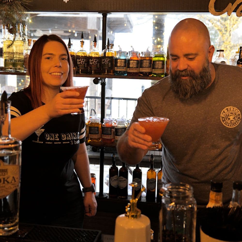 Old Forge Distillery Cocktails in Pigeon Forge, TN
