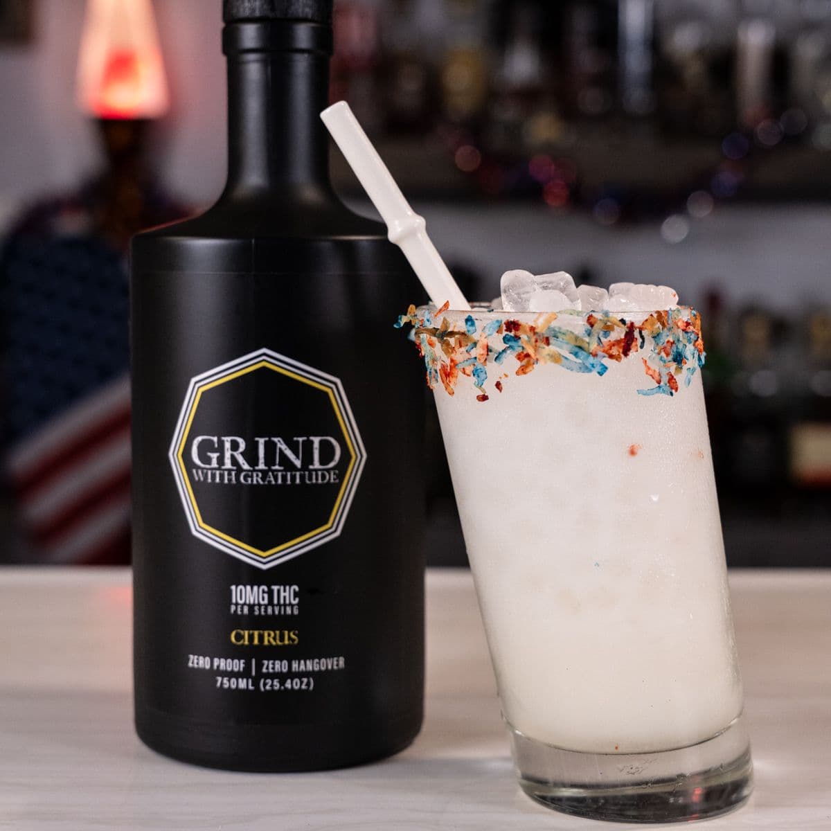 Coconut THC Margarita Cocktail Recipe
